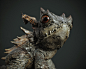 Kirin Frog（Substance version）, Zhelong Xu : This is a demo  I made for the Masterclass of Substance Day Shanghai 2018. Except for the frog‘s eyes, the rest of the textures 100% were generated (painted)  by Substance painter. It takes about 3 hours and 45 