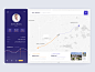 Tracking Dashboard for Drivers Management<br/>by Kostia Varhatiuk for Fireart Studio