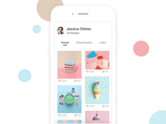 丫头姐姐么么哒采集到APP-卡片式界面