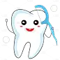 口腔健康业贴纸2