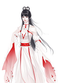 日不西城采集到古风女未 扣