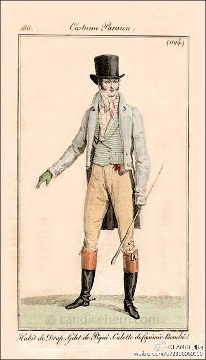 十九世纪初男装 ​​​​