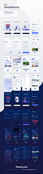 Travel & Discovery Ui Kit (Adobe XD & Photoshop) : Started as a personal passion project this UI Kit will help you kick-start your Travel-related app. The design is flexible and can be adopted for social or dating applications. You will find 32 to