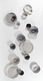 Giant Leap: Moon Life Tableware - tableware in grey, black & white out of components of the soil of the moon | tableware . Geschirr . vaisselle | Design: Edhv |: 