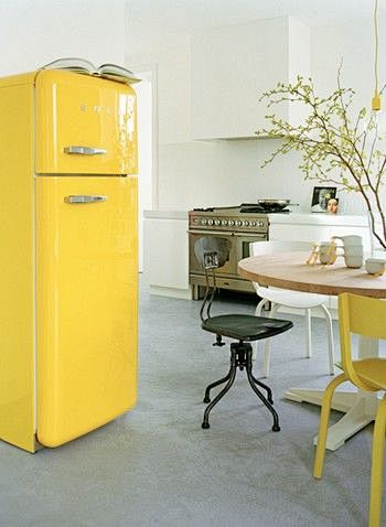 Yellow kitchen