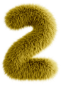 Yellow Fluffy Number Two