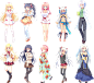 【立绘】よめがみ My Sweet Goddess + 其他-PNG素材-微元素Element3ds - Powered by Discuz!