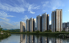 皮皮皮皮皮么采集到A-住宅建筑效果图
