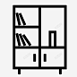 书架橱柜家具图标 标志 UI图标 设计图片 免费下载 页面网页 平面电商 创意素材