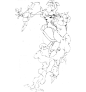 sai上色 古风美女CG动漫线稿380张 手绘人物 水彩漫画插画XB001-淘宝网