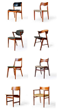 Mid-century modern chairs