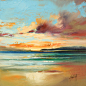 那片海 | 来自艺术家 Scott Naismith 的油画作品~~~你有关于大海的作品吗？欢迎投稿分享给我们