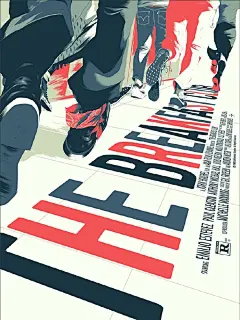 极具空间感的海报设计 利用文字排版、元素透视，可以提高画面的空间感，从而增强作品的视觉冲击力～ O绿洲 ​​​​