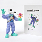 Cosmic Cone by Steven Harrington x BILLIONAIRE BOYS CLUB ICECREAM x ToyQube : We have lift-off! How does Steven Harrington, Steven Harrington x BILLIONAIRE BOYS CLUB ICECREAM powered by ToyQube collaboration sound to you? In the early hours, the fine folk
