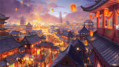 IDFWU采集到场景原画