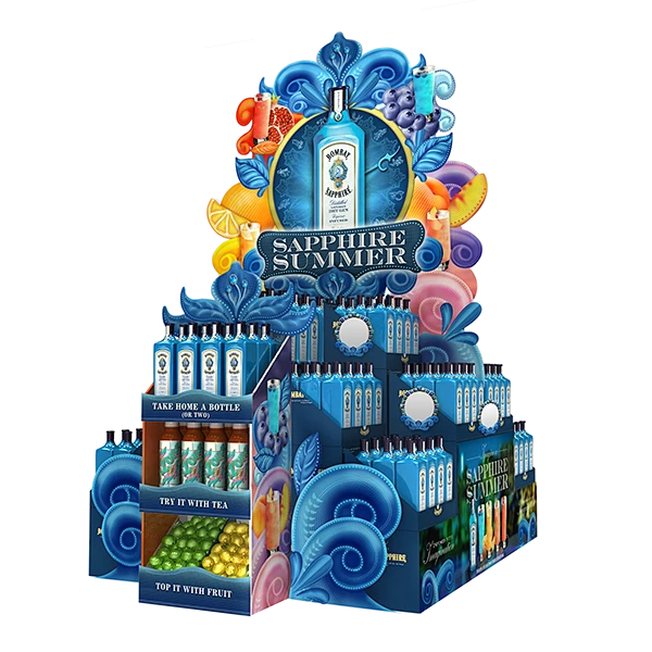 3D design Multiple Large Liquor Displays on Behance | Дисплей, Дизайн ...