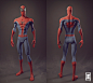 Spiderman, Julien De Carvalho : >>> Breakdown added! 

I've been wanting to do a Spidey for a long time. I took some liberty with the anatomy to increase the "almost cartoony" style I wanted to give him.

Zbrush, 3DsMax, Mental Ray, Pho