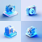 SandraRobinson_Cute_camera_Ul_icon_blue_Frosted_glass_white_acr_9