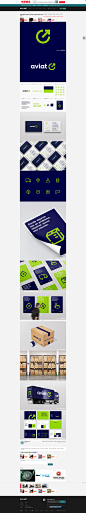 国外运输公司标志/g字母logo/箭头/物流公司vi设计,物流公司vi设计欣赏，g字母logo设计欣赏，国外vi设计-来源于品牌设计网