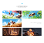 Behance 上的 Four seasons traveler