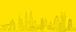 黄色建筑背景,线条,城市,黄色,海报banner,扁平,渐变,几何图库,png图片,网,图片素材,背景素材,3897252@飞天胖虎