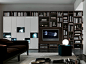 Sectional TV wall system Pari&Dispari - COMP 333 - Presotto Industrie Mobili