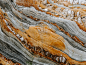 close-up photography of gray and orange stones