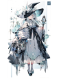 奇怪的角色设计（小魔女·立绘风）增加了