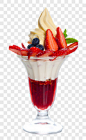 卡通食物素材食物素材 草莓冰淇淋装饰图案PNG图片 来自PNG搜索网 pngss.com 免费免扣png素材下载！