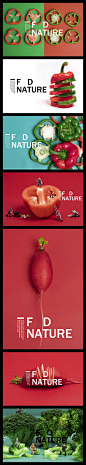 蔬菜美食宣传展板海报