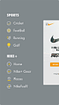 Nike App Design! on App Design Served