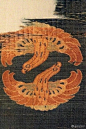 团窠对鸟纹
图二图源:@拿破破Napopo
之前分享关于唐宋时期织物、绘画、瓷器、金银器上出现的纹样题材:O习子227 ​​​​