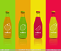 果汁饮料包装设计海报