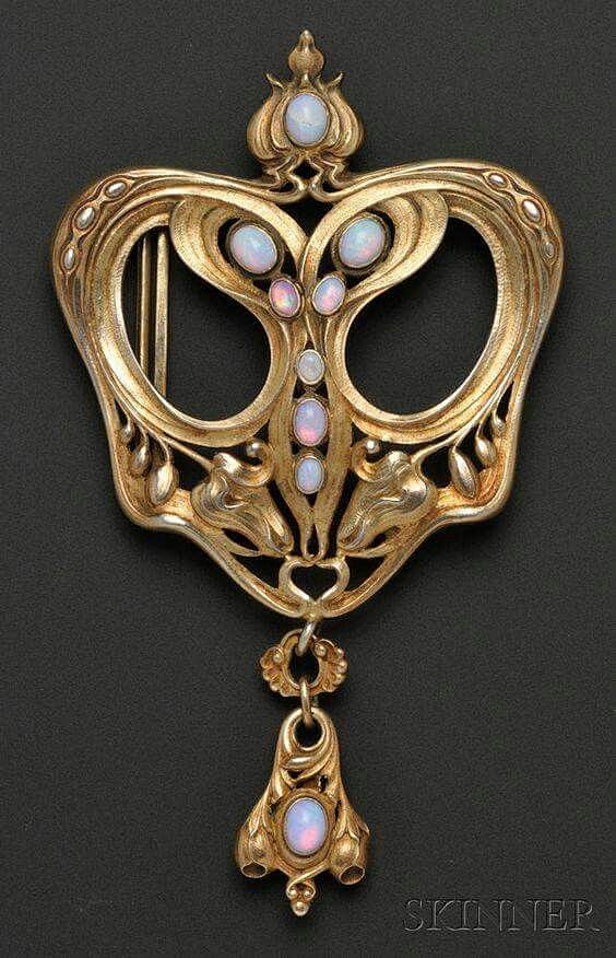 Art Nouveau Sterling...