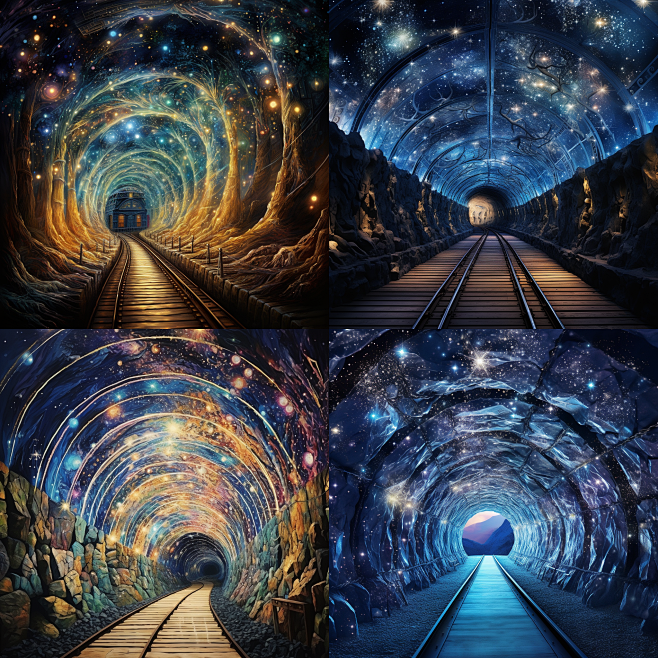 星空隧道
