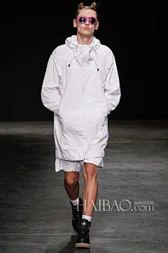 反数字时代的拼贴艺术！Christopher Shannon 2015春夏男装秀！海报时尚网带你亲临2015春夏伦敦男装周_第7页_Christopher Shannon