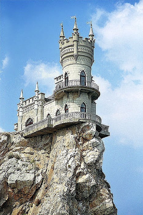 燕窝城堡，乌克兰克里米亚。。