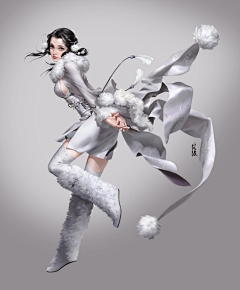 我画不动啊采集到G_国风（厚涂）