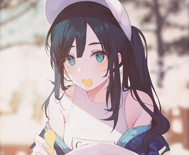 10:09:51anime 2048x1679 anime 2d anime girls long hair头像/脸