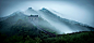 General 1920x888 China Great Wall of China mountain mist