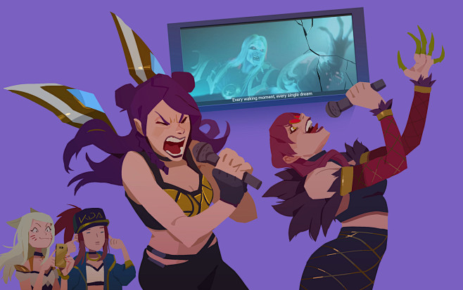 Fanart: KDA/Pentakil...