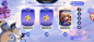 可能是包含下列内容的图片：上面的文字是“Bang DAILY Back to Room ENZY Available OF purchase in 20h 50m ๔ Starstone Lvl4 前 Starstone Prize Pocl Level Christmas Miracle 200 5,000 5,000 150 EPIC NOT FOR NOTFORSALE FORSALE SALE 100 SOLD SOLDOUT OUT 50 NOT NOTFORSALE FOR SALE C 10