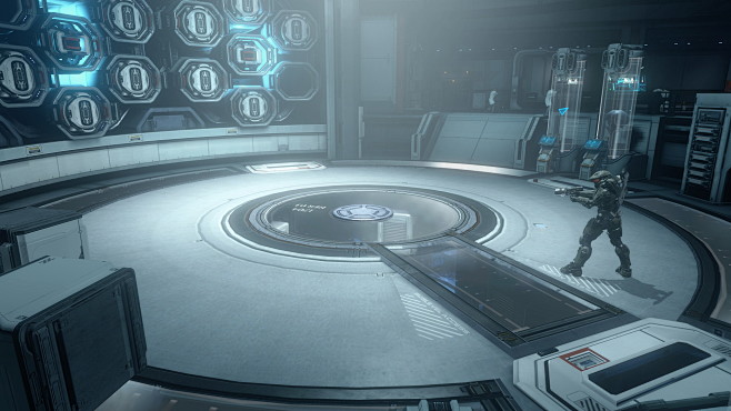 Laboratory in Halo 4...