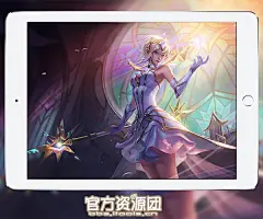 大元素使 拉克丝 终极皮肤 英雄联盟 LOL 壁纸 桌面 墙纸 锁屏 手机 平板 电脑 好看 同人 官方 高清 超清