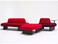 Modular bench with back ISCHIA by Tacchini_2