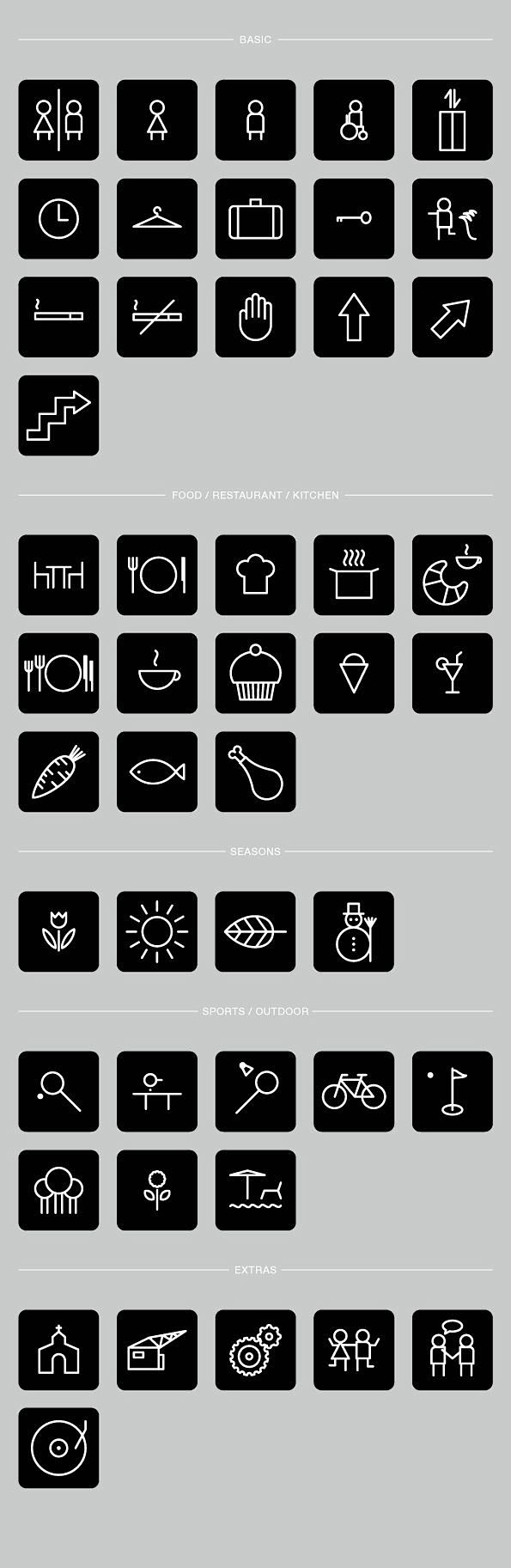 Hotel Pictograms - F...