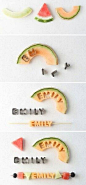 Letters on fruits