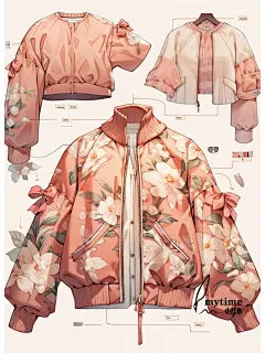 ai服装设计｜由midjourney生成的夹克款式图 - 小红书