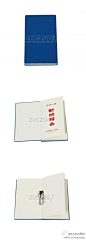 ZUCZUG/forU+moretime2013白蛇传之空白本.复古效果的线装设计，配以蓝色棉布封面，使得一本简单的本子即实用又更具手感,以“断桥相会”为主题，白娘子与许仙在本子中间终于相拥在一起。
