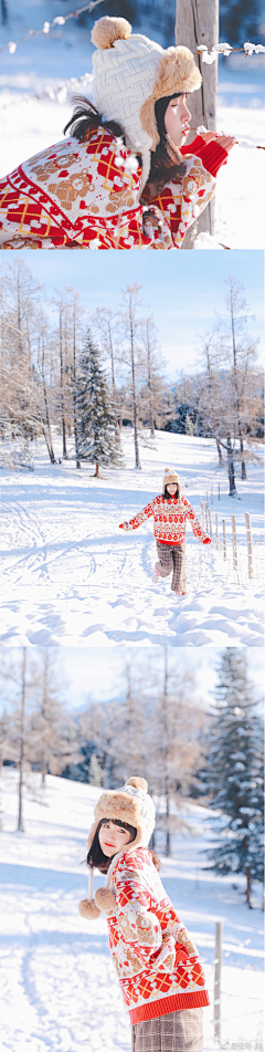 小Harry采集到雪-海-人物摄影